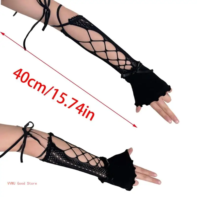 Trang phục người giúp việc Tay áo cánh tay Trang trí thanh lịch Tay áo cánh tay ren ArmCovers