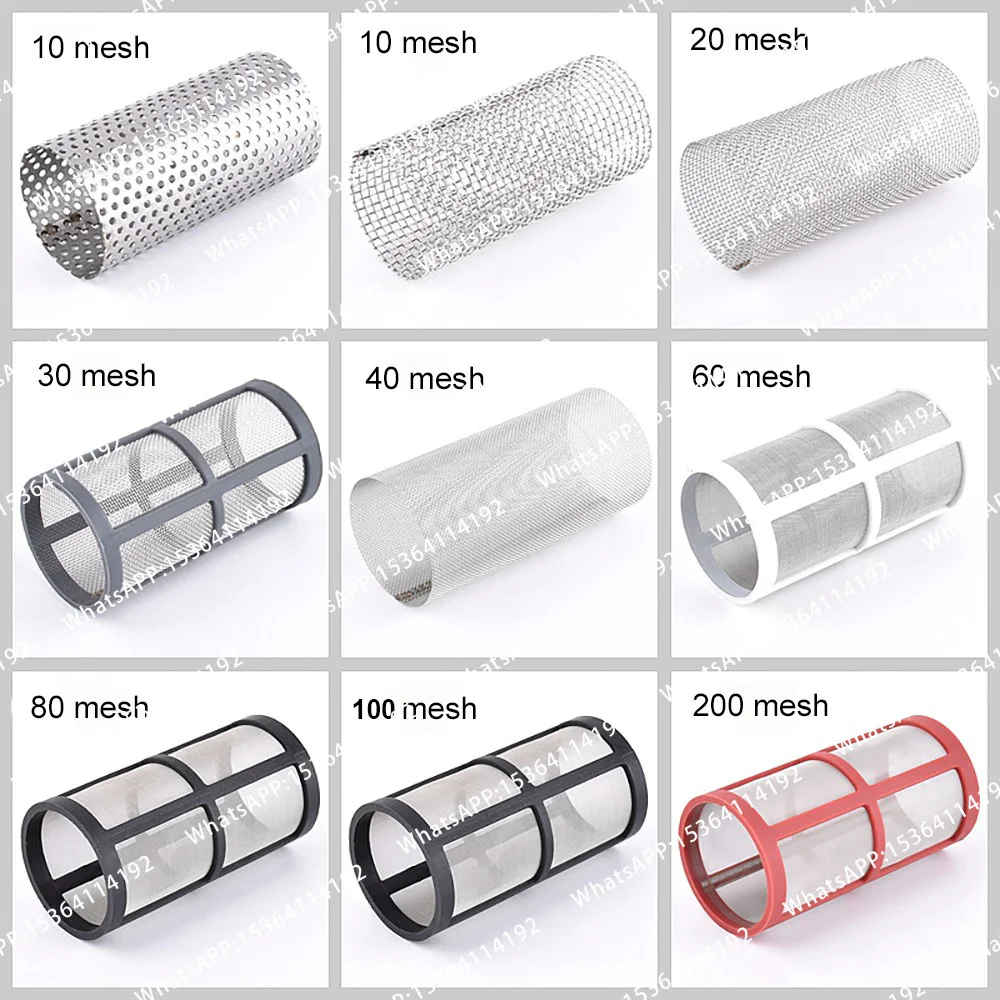 10~200 mesh garden watering filter accessories, stainless steel filter, kitchen purification impurity filter mesh