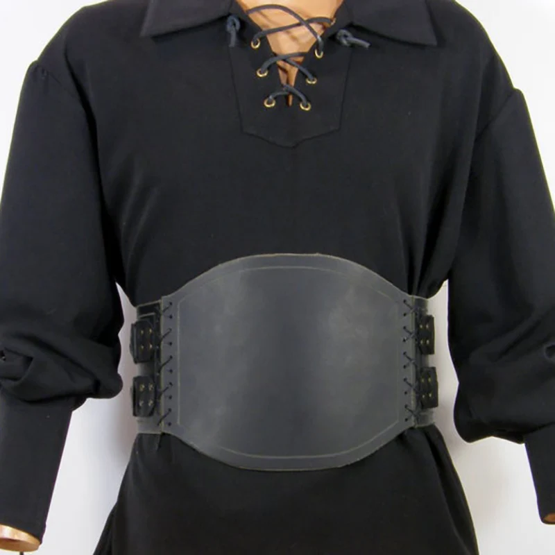 중세 바이킹 와이드 벨트 남성 기사 해적 사무라이 코스프레 의상 중세 시대 스팀펑크 액세서리 성인용 라프 소품