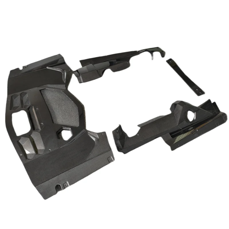 

Dry carbon fiber rear hood 5-piece set for Lamborghini Aventador LP700 LP720 LP750 body kit front bumper