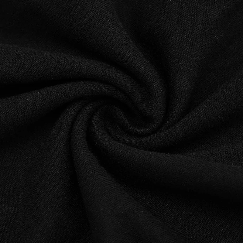 Abito da donna elegante sexy patchwork nero aderente maxi abito da festa scollo a V manica lunga senza schienale abito da sera con spacco a vita bassa