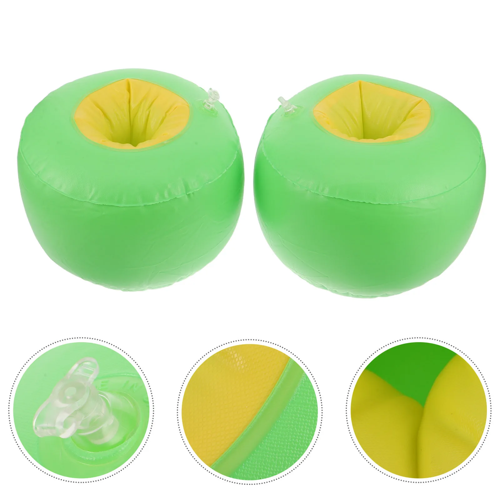 

1 Pair Inflatable Boxing Gloves Lightweight Wearable Punching Mittens Quick Inflation For Fitness Training Interactive Fighting