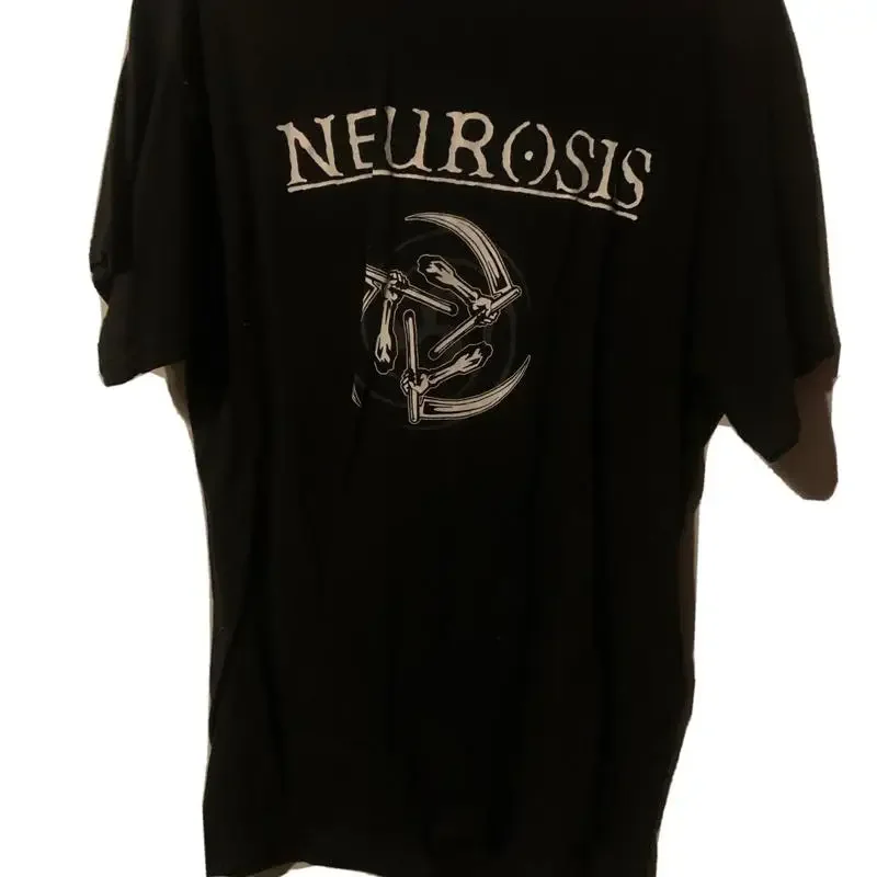 Vintage 90er Jahre Tultex NEUROSIS Sludge Heavy Metal T-Shirt Large