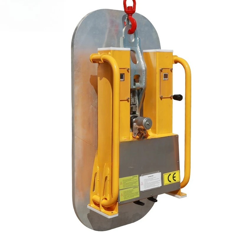 New safe and efficient dual-loop battery-powered vacuum lifting equipment for construction applications and rough surfaces