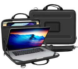 Portable EVA Computer Storage Bag 11-16 Inch Hard Shell for Macbook Air/pro Huawei Matebook Notebook Laptop Case Shoulder Strap