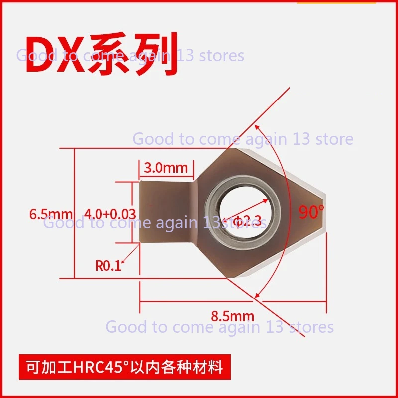 Holder for CNC Machining To Cut Internal Keyway Slotting Groove Spline Shaft Keyway Broaching Inserts Tool