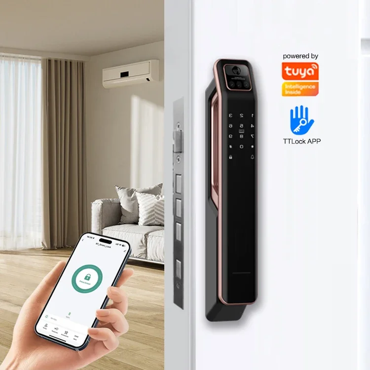 Smart Automatic Digital Door Lock  Biometric Fingerprint, and Face Recognition for Home Security