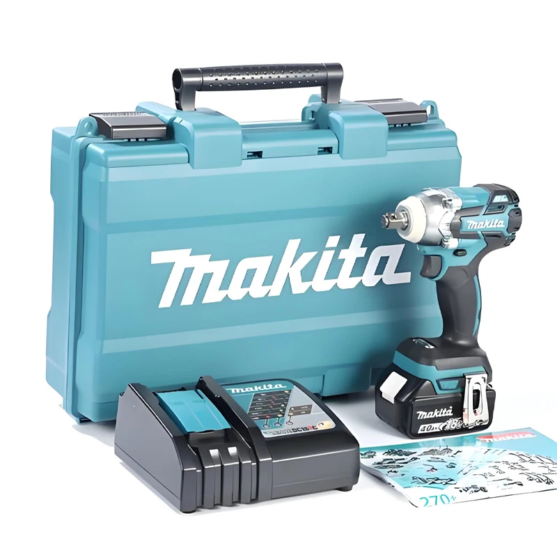 

MAKITA DTW285 Cordless Impact Wrench 18V Brushless Motor High Torque 280N.m 1/2" Socket Rechargeable Electric Wrench DTW285