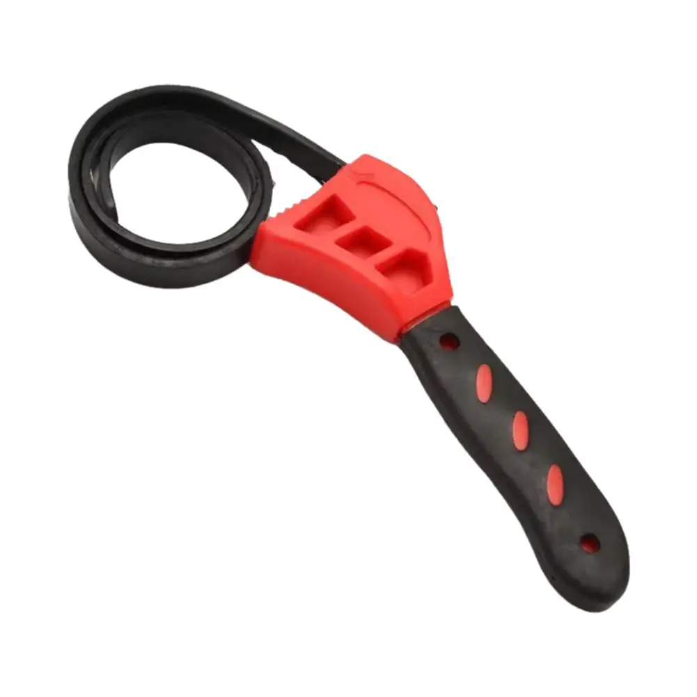 6-inch Adjustable Belt Wrench Plastic Multi-function Opener Universal Bottle Tool Hardware ﻿ Auto Repair Filter P3O2