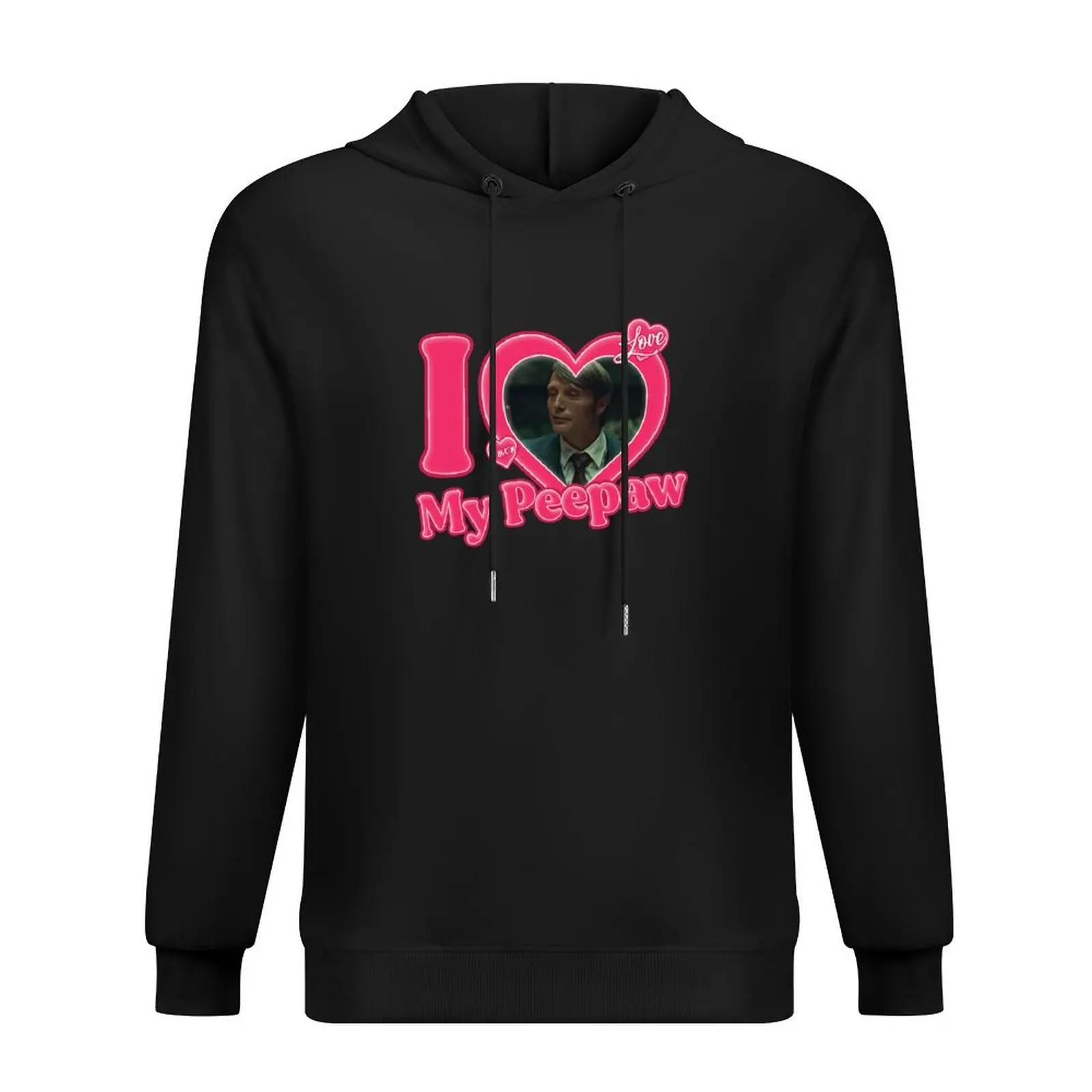 I love my peepaw mads mikkelsen Толстовка мужская осенняя одежда одежда в корейском стиле мужская одежда мужская одежда толстовка с рисунком