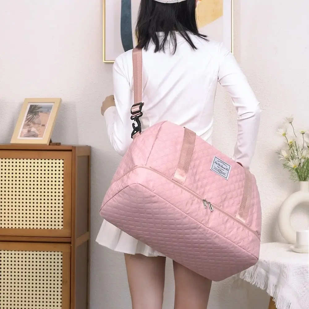 Oxford Carry On Travel Bag Wet Dry Separation Foldable Storage Handbag Large Capacity Waterproof Sports Fitness Bags Outdoor