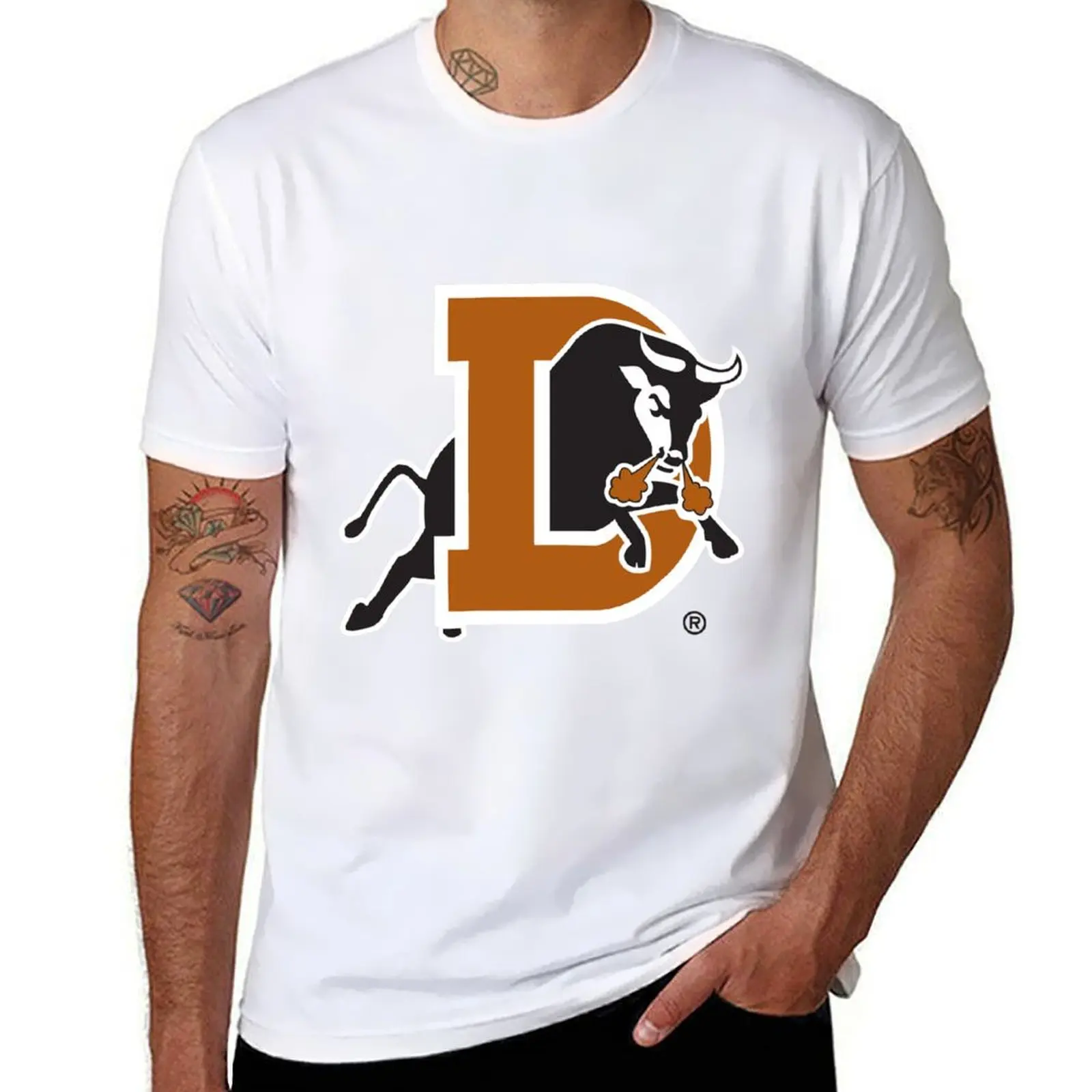 

Durham Bulls T-Shirt anime stuff cute clothes tops men t shirts high quality
