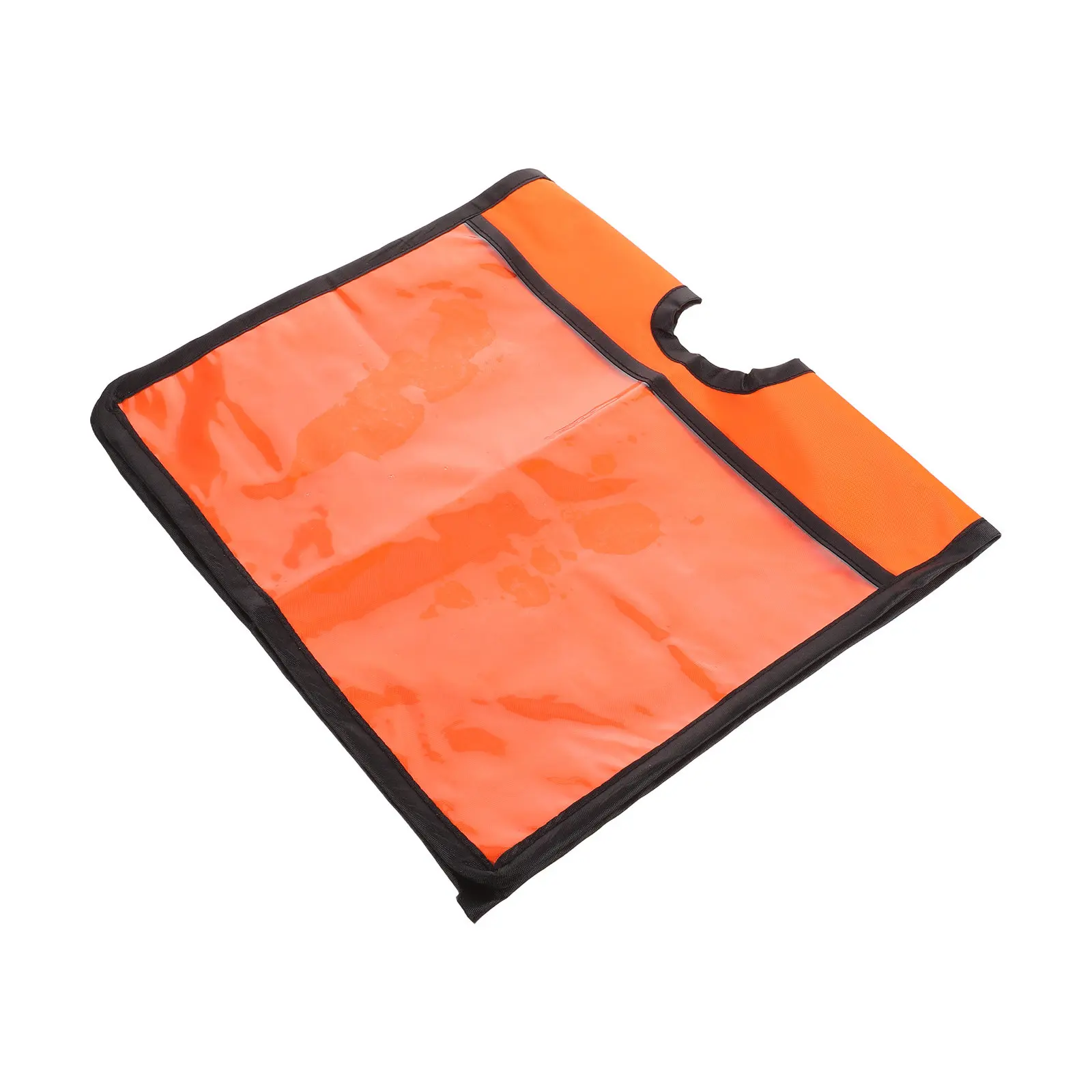 Reflective Traffic Cone Sleeve Orange High Elastic Wind Resistant Safety Cover for Parking Lots Outdoor Use