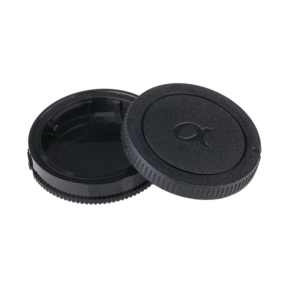 

For SONY AF / Minolta MA mount Rear Lens Cap or Camera Body or Cap Set Plastic Black