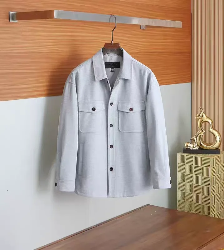 LP 25aw الكشمير طية صدر السترة الأعمال سترة عادية بسيطة #2