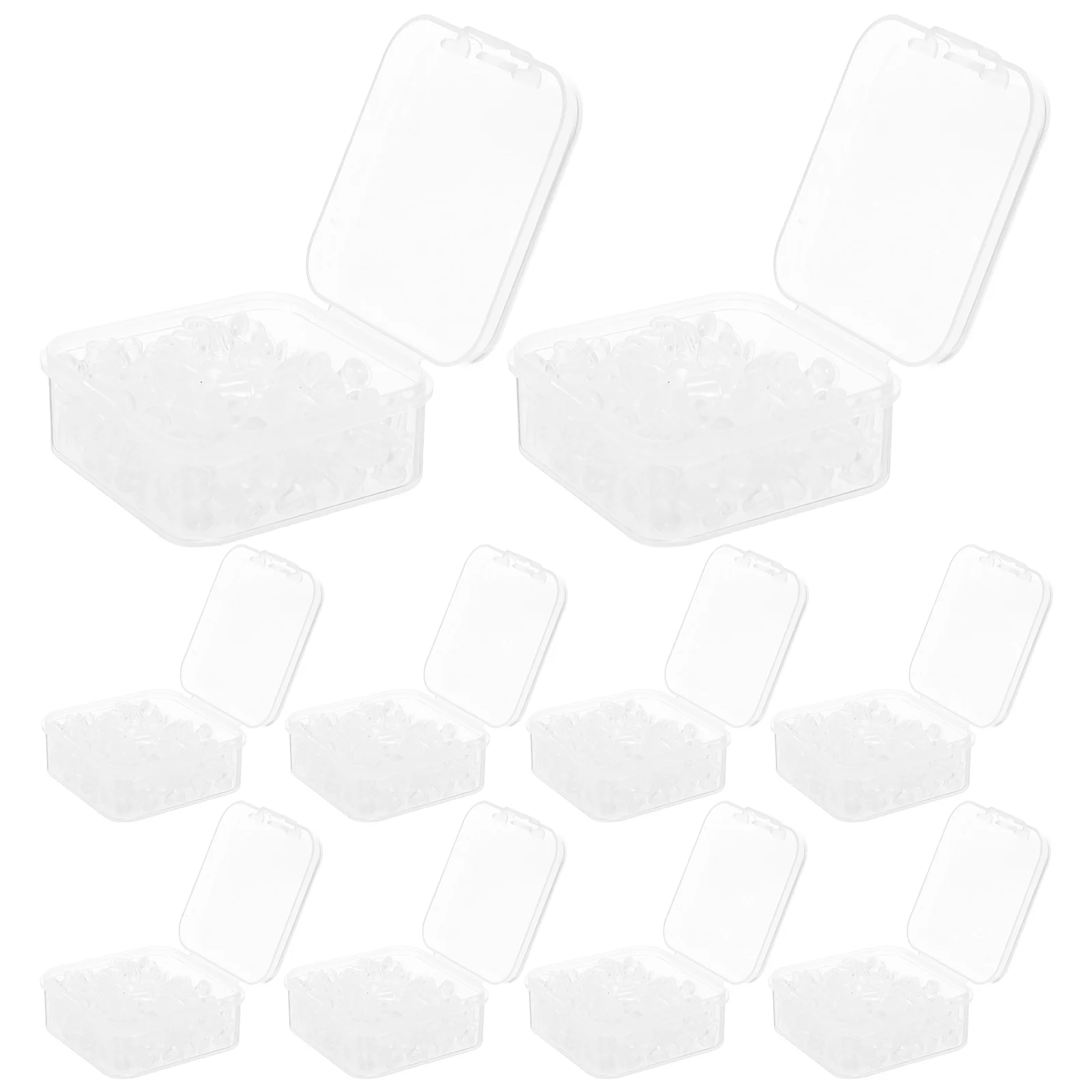 

Clear Silicone Earring Backs 6Mm Transparent Soft Stoppers Replacement Safety Back Pads For Studs Hoops Fish Hook