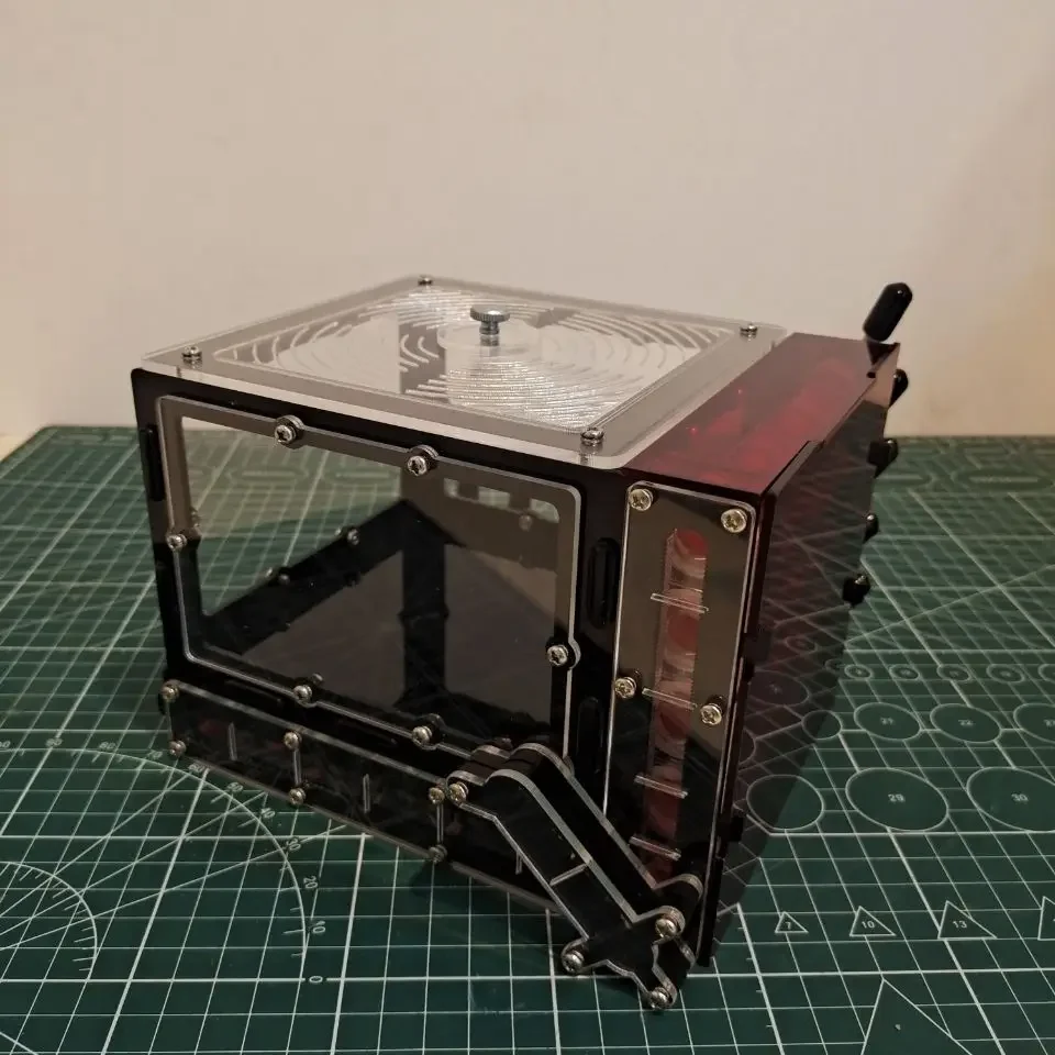 Obrázek 4: Černá hrad mini 15 a 18 ráže 11pro test trubice hnízdo mravencovití dílna grand empír galaxy warship