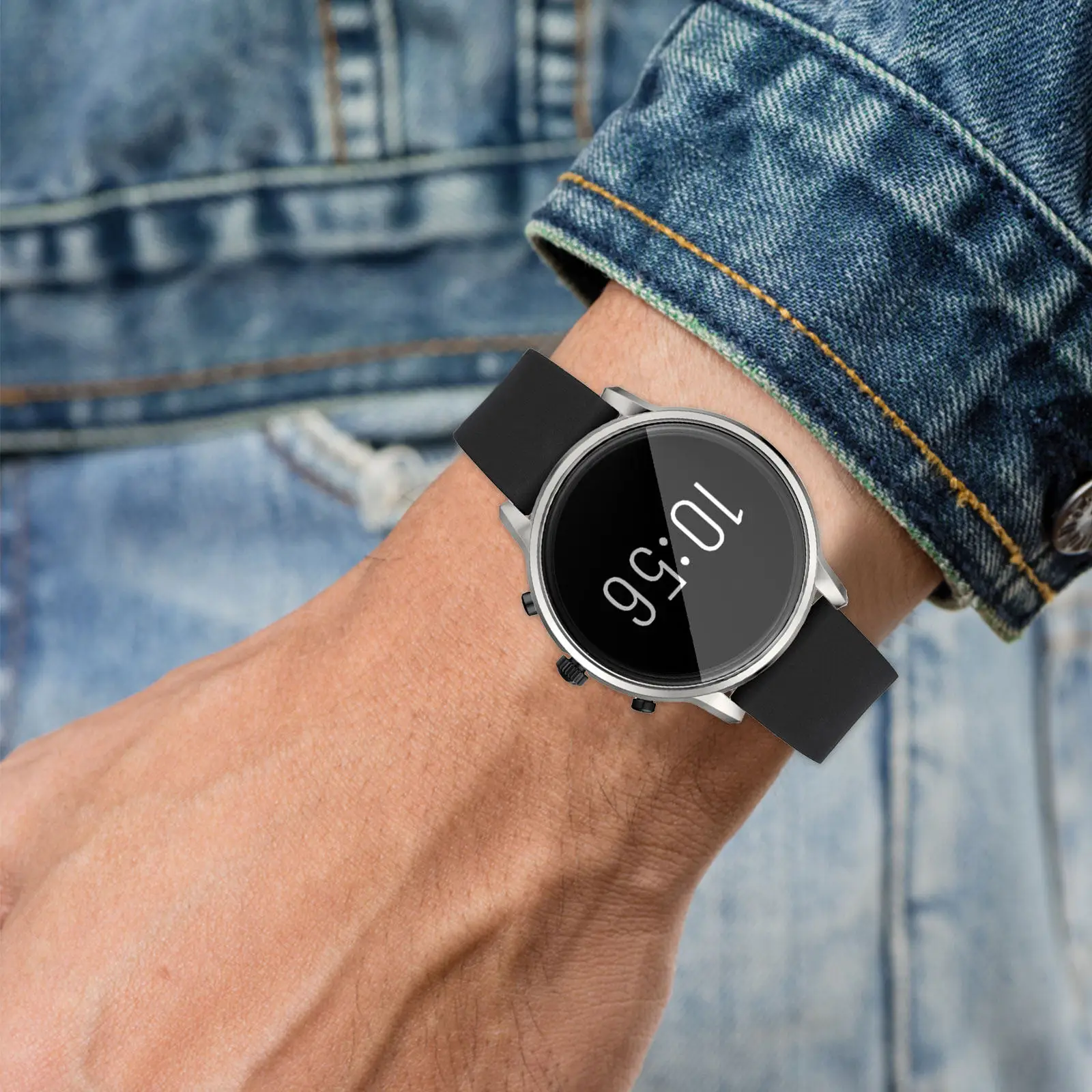 

Защитный чехол для часов из ТПУ, серебристый, совместимый с Gen 5, полная передняя и задняя крышка, аксессуары для корпуса часов, защита от грязи