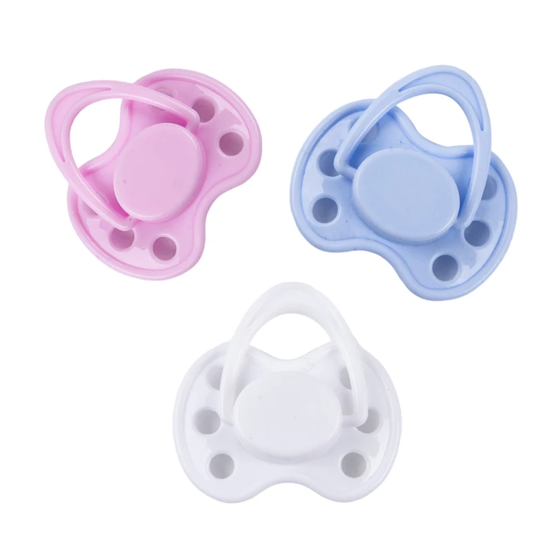 1PC Magnetic Pacifiers for Baby Dolls Cute Toy Reborn Baby Dolls Handmade DIY Nipples Dolls Accessories Gift