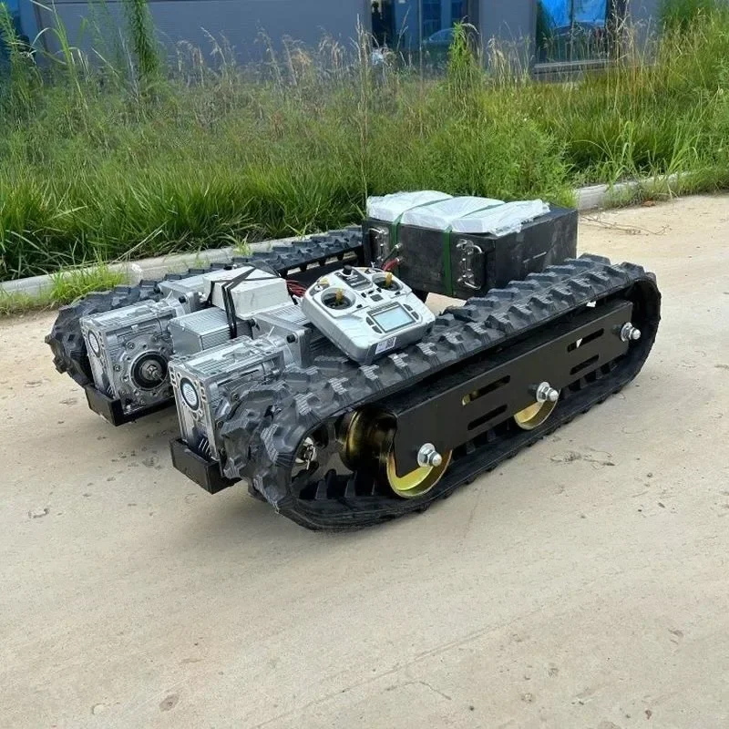 Remote control crawler chassis modified mountain climbing truck Agriculture and forestry pulling fertilizer climbing king