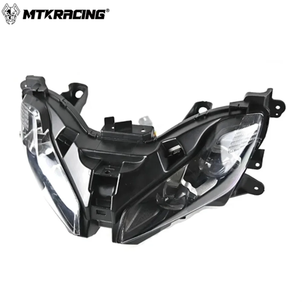MTKRACING لياماها TMAX 560 2022-2024 أضواء الدراجة النارية مصابيح أمامية مقاومة للماء أضواء أمامية #2