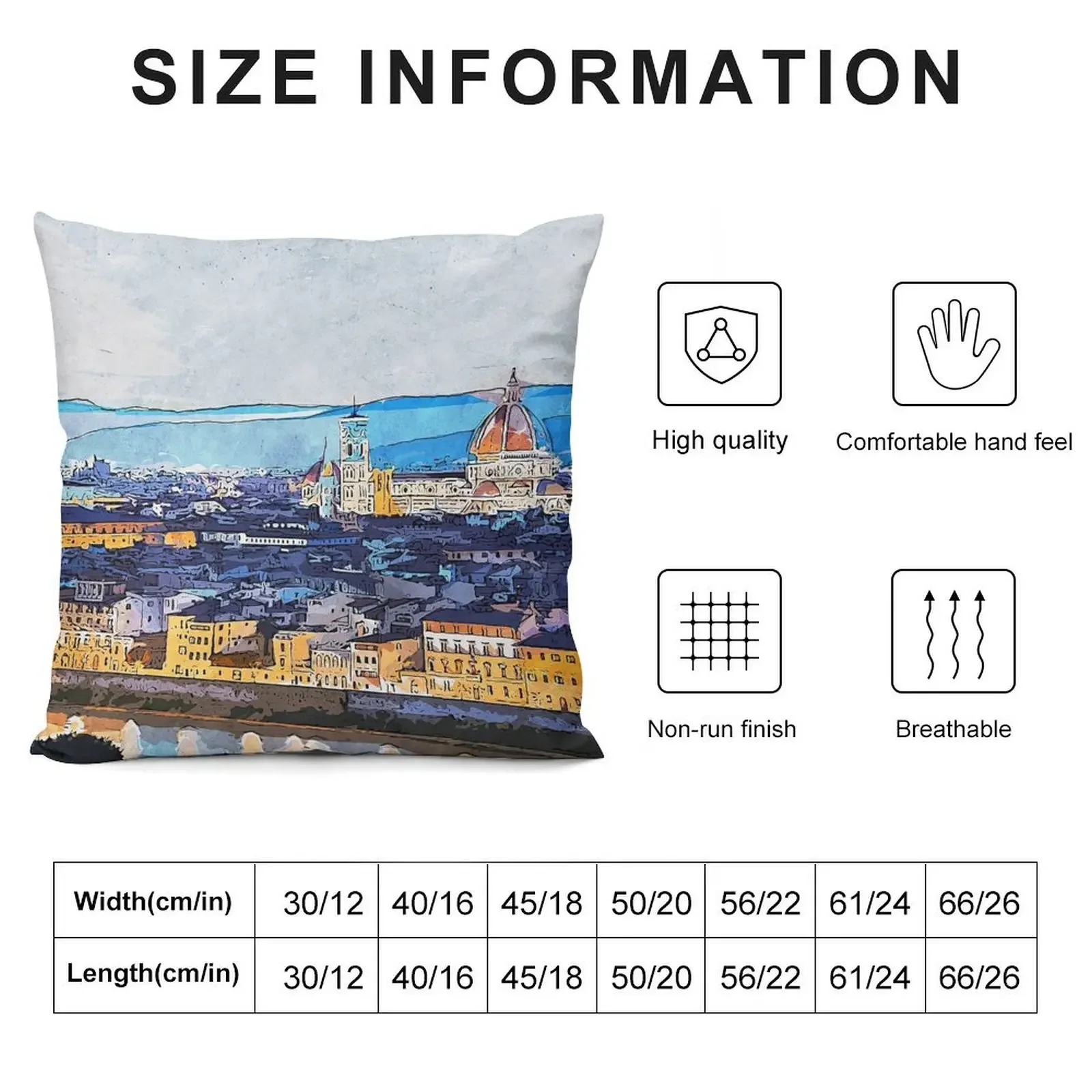 Florence Throw Pillow pillow pillowcase Cushion Cover Set pillow