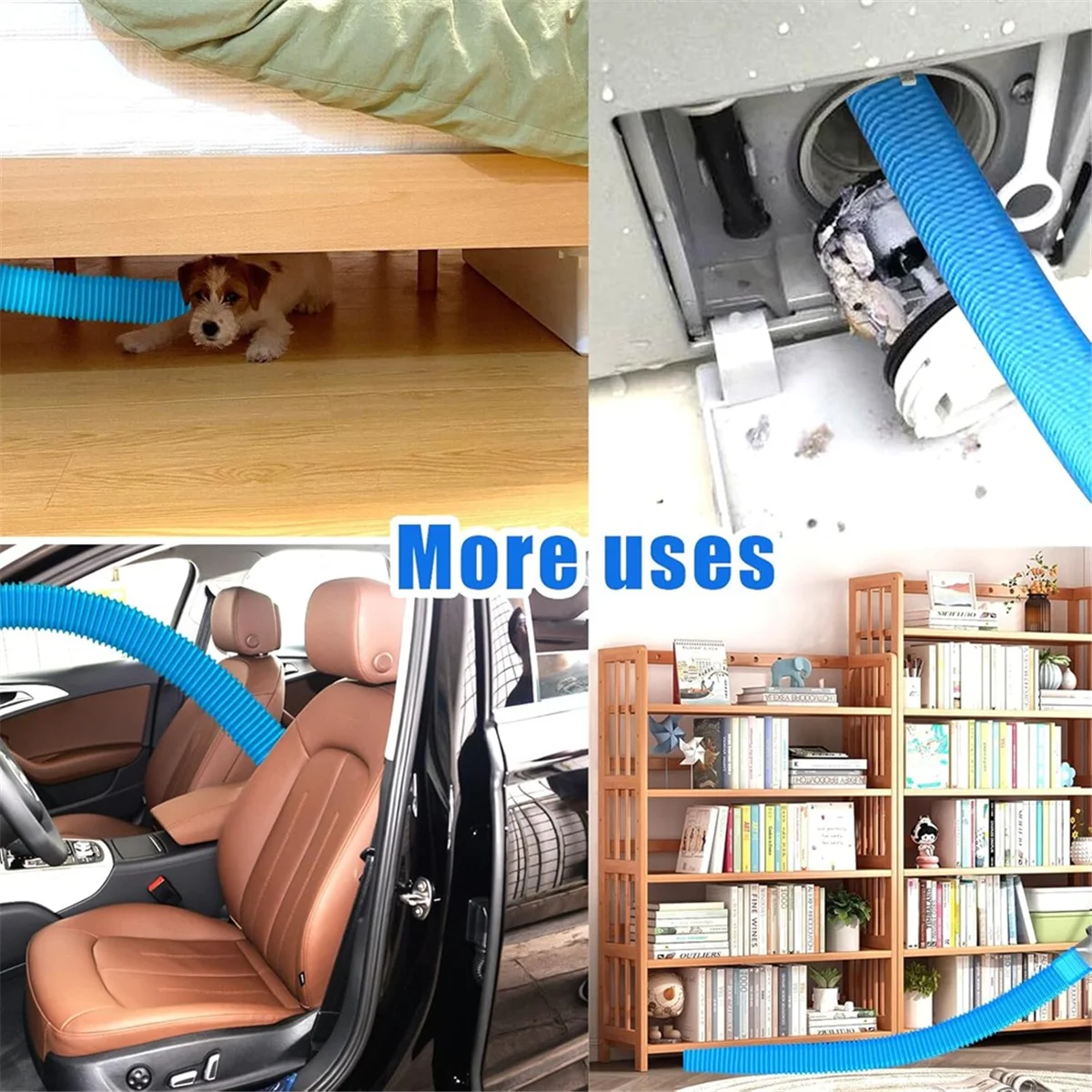 Комплект вакуумной насадки для сушильной машины ABBR для Dyson V15 V12 V11 V10 V8 V7 Gen5 V6 DC58 DC59 Шланг для сушильной машины и щетка для чистки