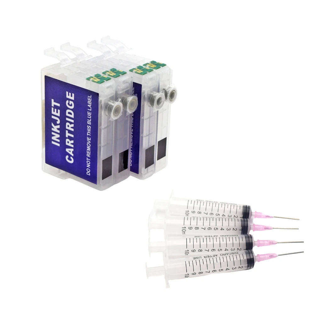 Cartouche d'encre rechargeable vide EU 604 604XL T604 T604XL avec puce ARC pour imprimantes Epson WF-2910 WF-2950 XP-2200 XP-3200 XP-4200