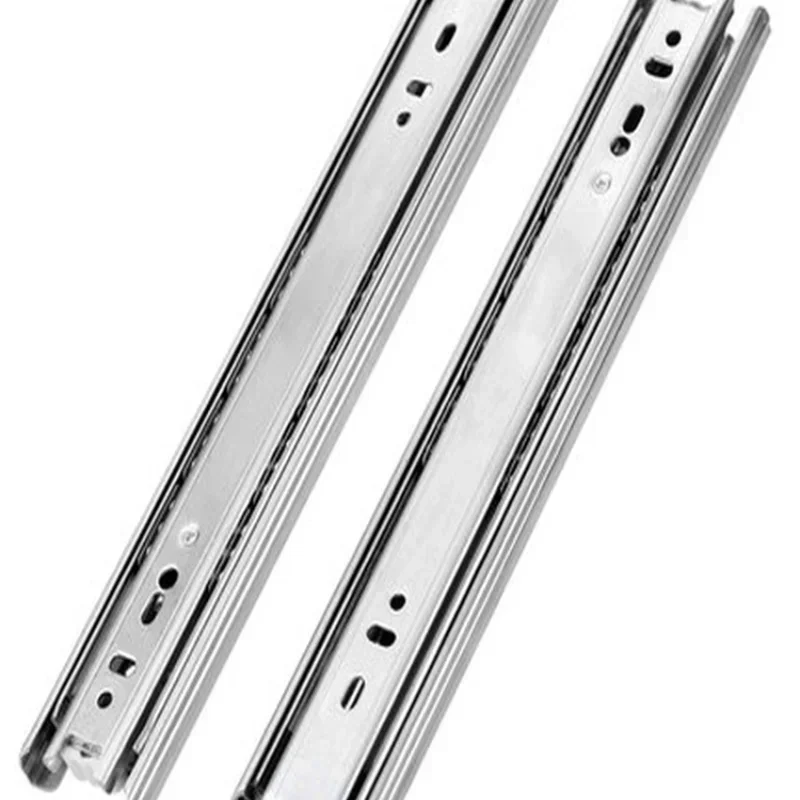 yes51mm Width 68kg Guide Rail Fully Extended Ball Bearing Industrial Heavy Drawer Slide