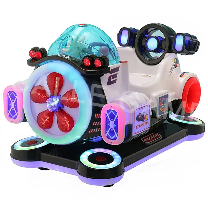 High Quality for  Shopping Mall Small Children Electric Coin Operated Games Swing Car Game Machine Kiddy Ridepromote sales