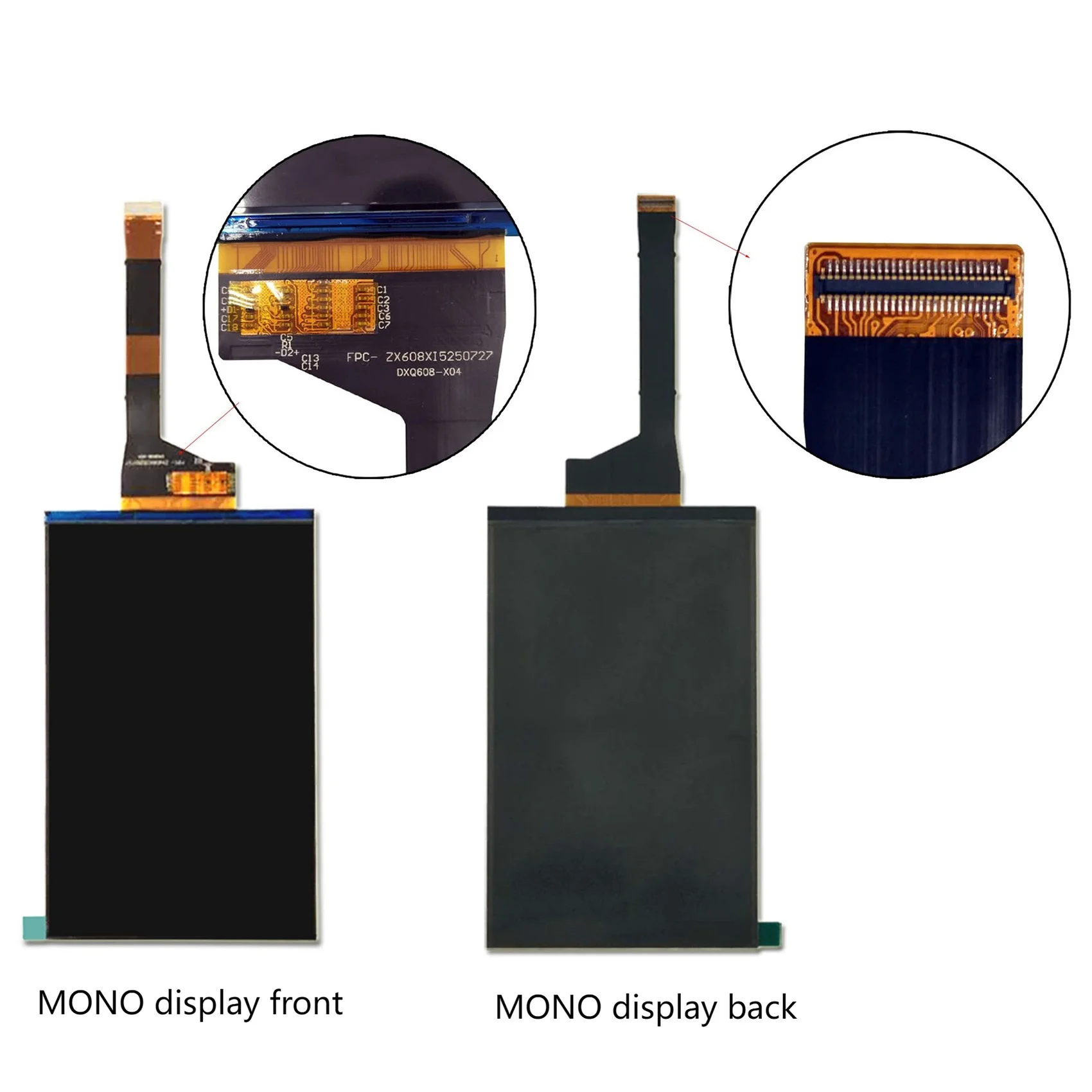 Tela LCD HD MONO de 6 polegadas, resolução DXQ608-X04,2560X1620, interface MIPI 50 pinos, para Elegoo Mars 2/2 Pro/Voxelab Proxima