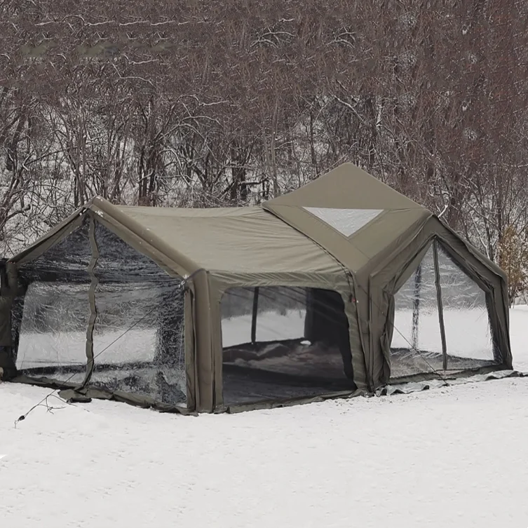 

Newest Outdoor Camping Two Rooms Inflatable Air Party Dome Tent for Sale