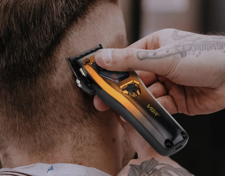 VGR friseur maschine Haarschneidemaschine Professioneller Haarschneider Friseur-Haarschneidemaschine 11000 U/min Haarschneidemaschine Vector-Motor-Trimmer für Männer V-668 – Detail 4