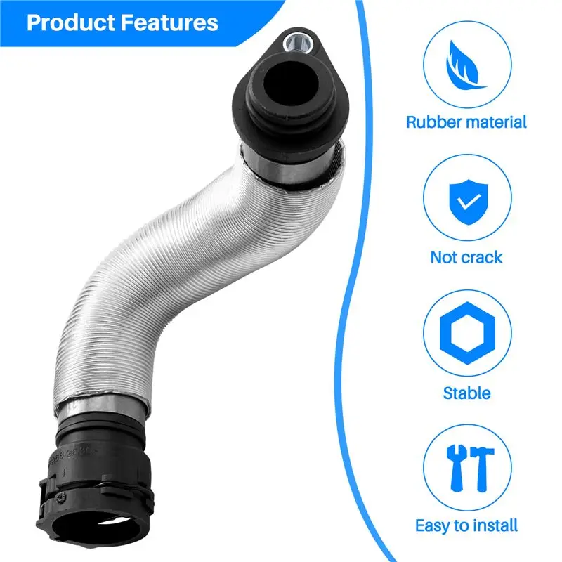 Eco-Friendly 11537572159 Radiator Coolant Hose Water Pipe For BMW X1 Z4 E88 E87 E82