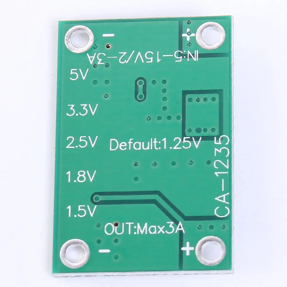 DC DC Step Down Power Module 5-16V To 1.25V/1.5V/1.8V/2.5V/3.3V/5V Universal Adjustable Buck Voltage Converter Board 3A For LCD