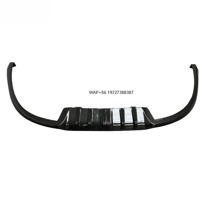 Tehart Style Dry Carbon Fiber Car Rear Diffuser for 992 S 2019-2020 Carbon Rear Lip Car Body Kits Accessories