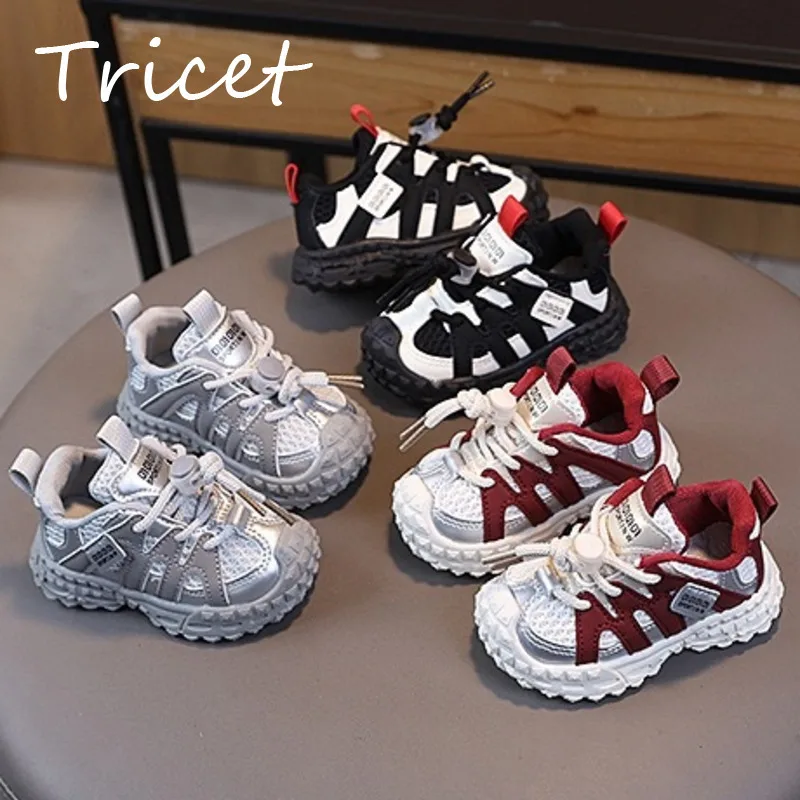 

2025 Mesh Baby Boys Girls Runnig Shoes Slip On Comfortable Children Casula Shoes Soft Sole Non Slip Toddler Kids Sneakers