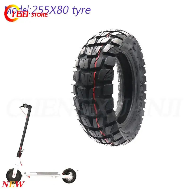 Neumático todoterreno 225X80, neumático de 10 pulgadas para scooter eléctrico Nanrobot D4+/D5+/D6+/Apollo Pro/Varla Eagle One
