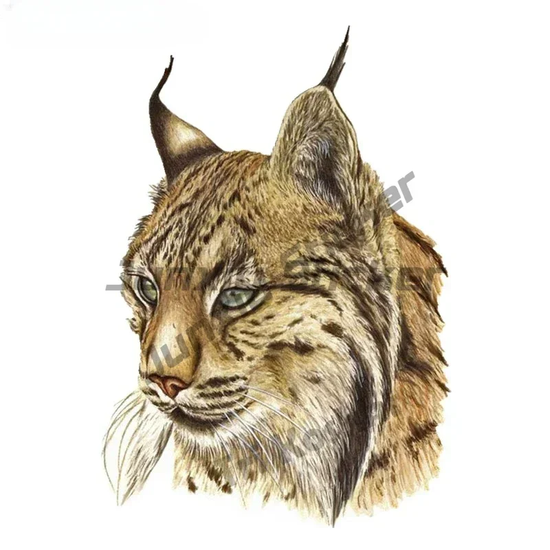 

Cool Lynx Animal Car Sticker Pvc Decals Motorcycle Accessories Sticker on Suv Off Road Car Bumper Laptop Wall