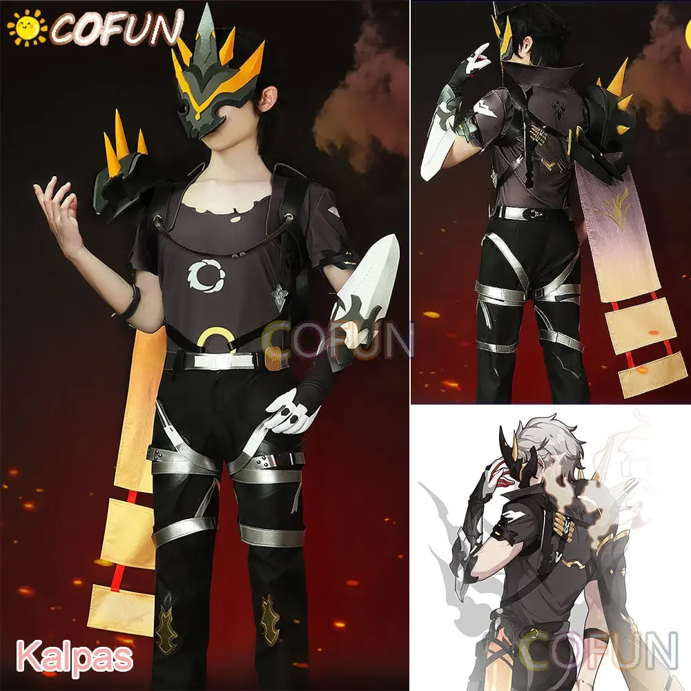 COFUN Game Honkai Impact 3 Kalpas Cosplay Costume Anime Outfits Halloween Role Play Suit Women Plus Size 2023 New