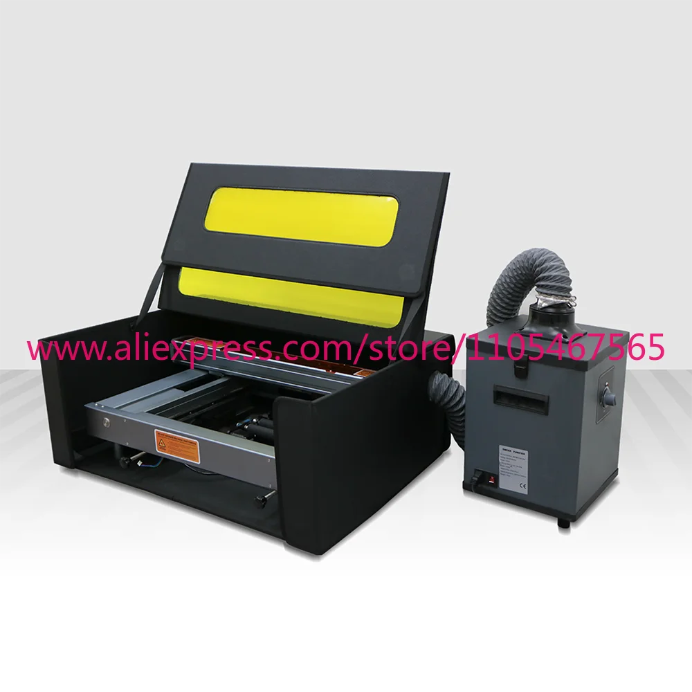 High-precision desktop Blu-ray engraving machine for clothing and electronics identification/coding
