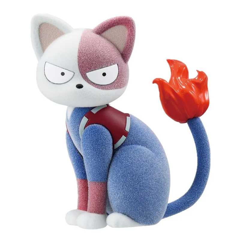 Auf Lager Original BANDAI BANPRESTO My Hero Academia OCHACO URARAKA Fluffy Puffy PVC 7cm Anime Charakter Modell Sammeln Spielzeug Geschenke