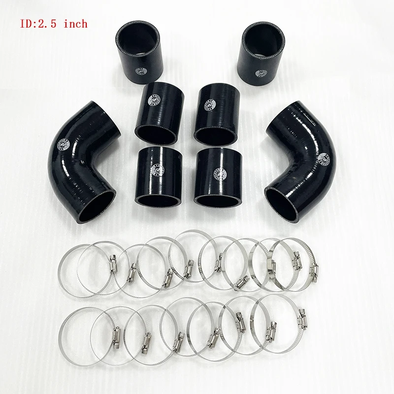 INTERCOOLER TURBO PIPE PIPING KIT Car Intercooler Turbo Intake Pipe Universal Silicone Tubing Hose 2.0 2.25 2.5 2.75 3.0 inch