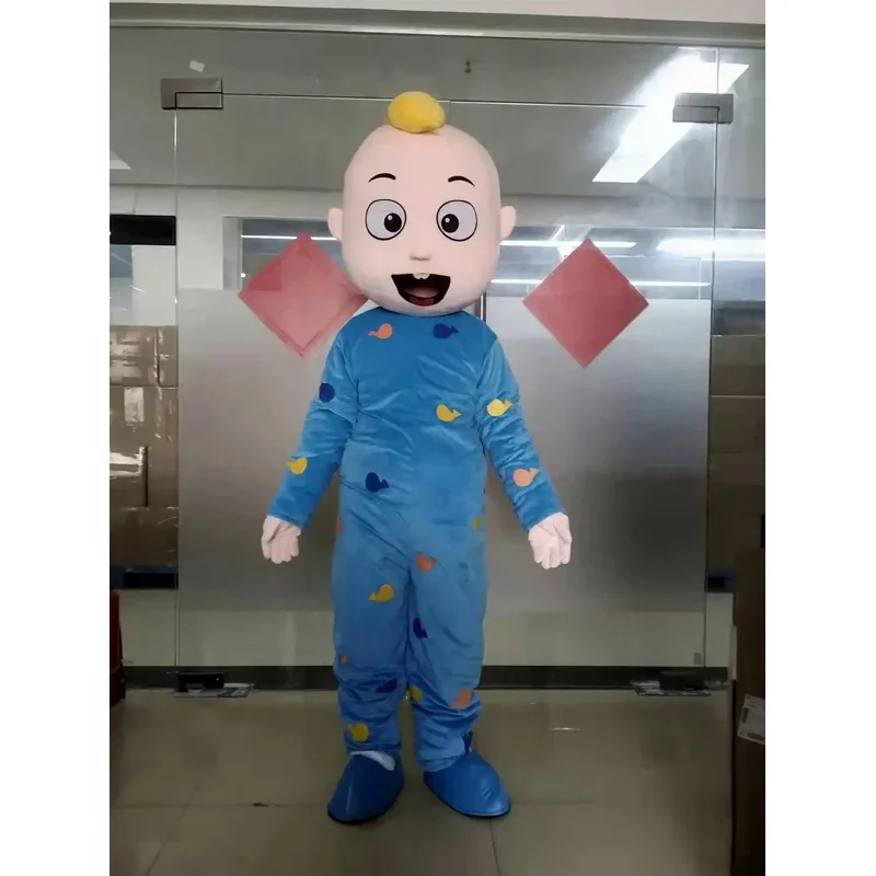 JJ 인형 코스프레 블루 아기 소년 마스코트, 만화 캐릭터 전문 코스프레 마스코트 코스튬, 할로윈 생일 파티