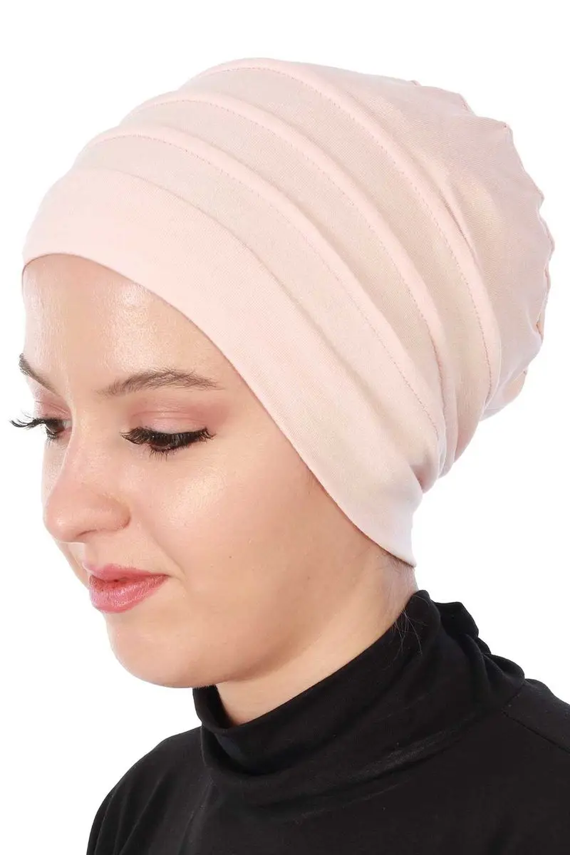 Baskenmütze Modell hijab Knochen pulver