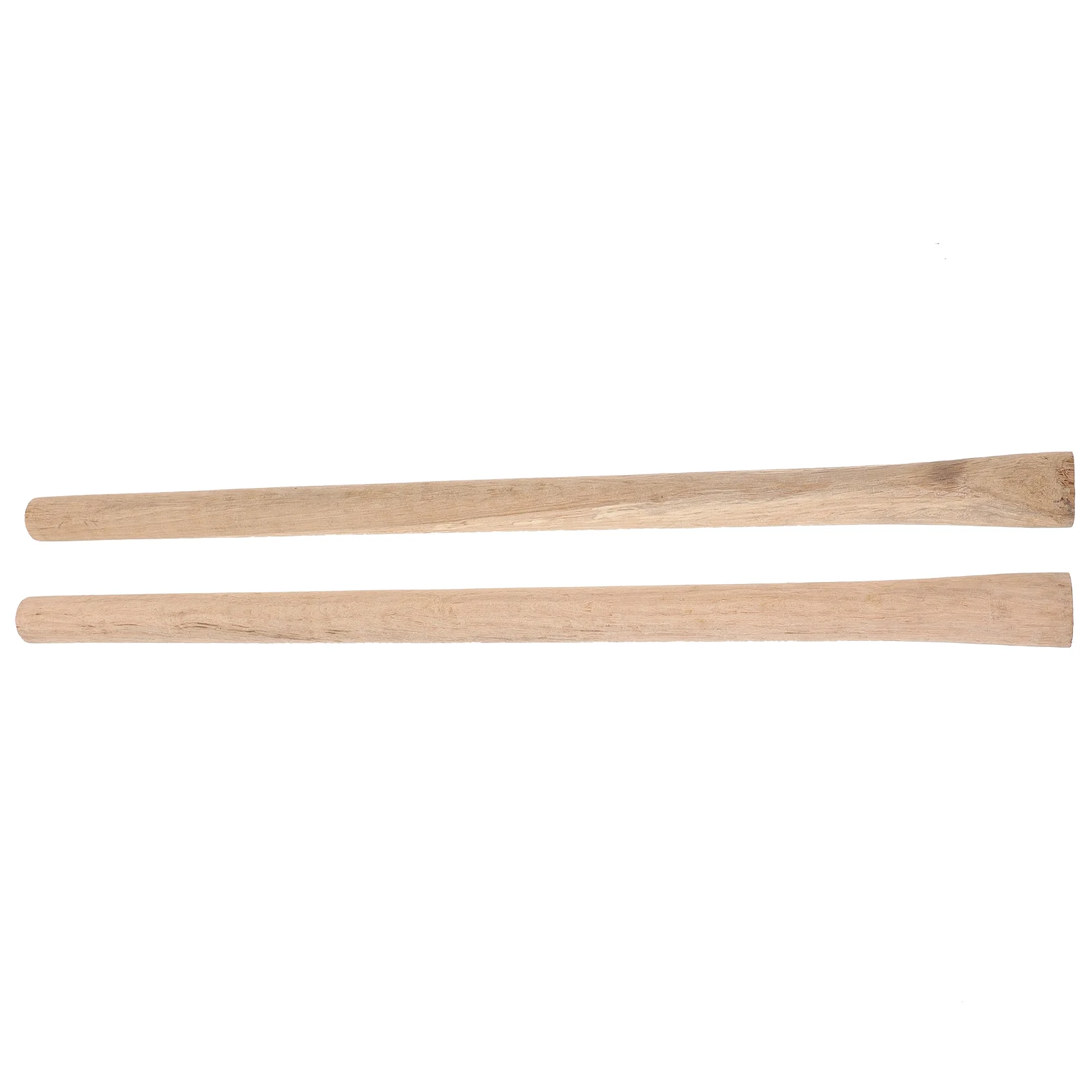 

2 Pcs Solid Wood Handle Hoe Replacement Garden Tools Ergonomic Design Comfortable Grip Reinforced Hardwood