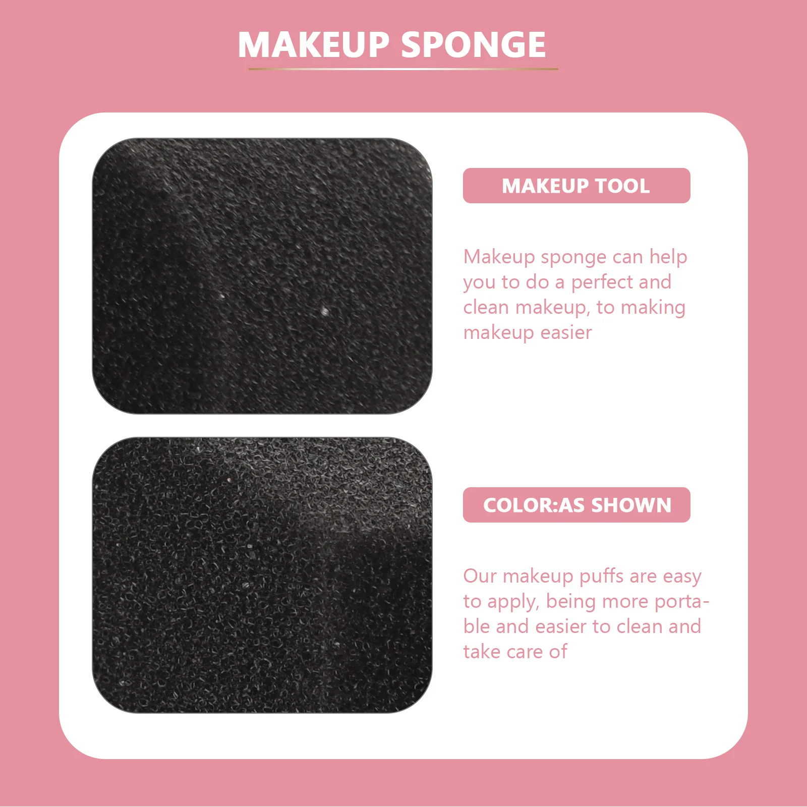 10 pezzi di spugna per trucco Plum Blossom soffio di cipria portatile morbido applicatore per fondotinta per il viso set di spugne per trucco di bellezza