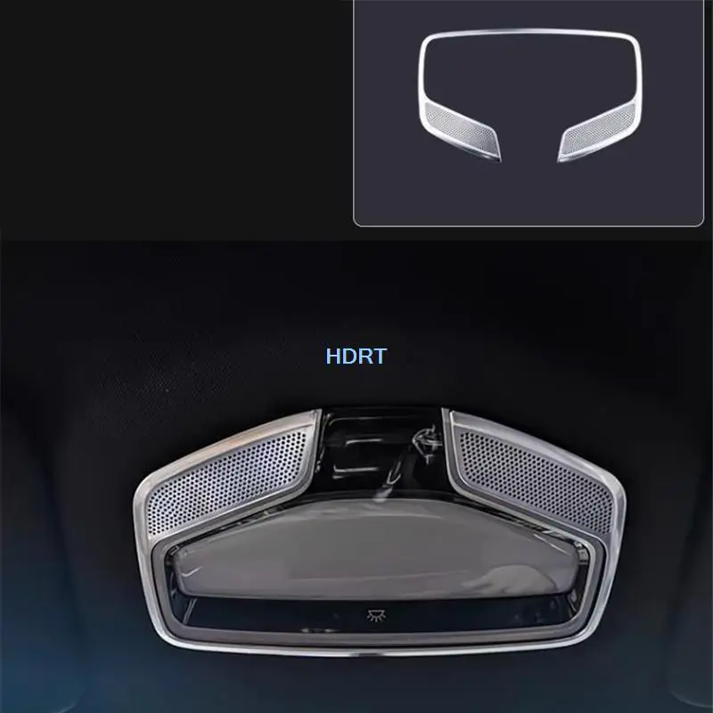 Car Styling For Geely Azkarra Atlas Boyue Cool 2023 + A Pillar Horn Air Outlet Cover Reading Light Center Console Speaker Trim