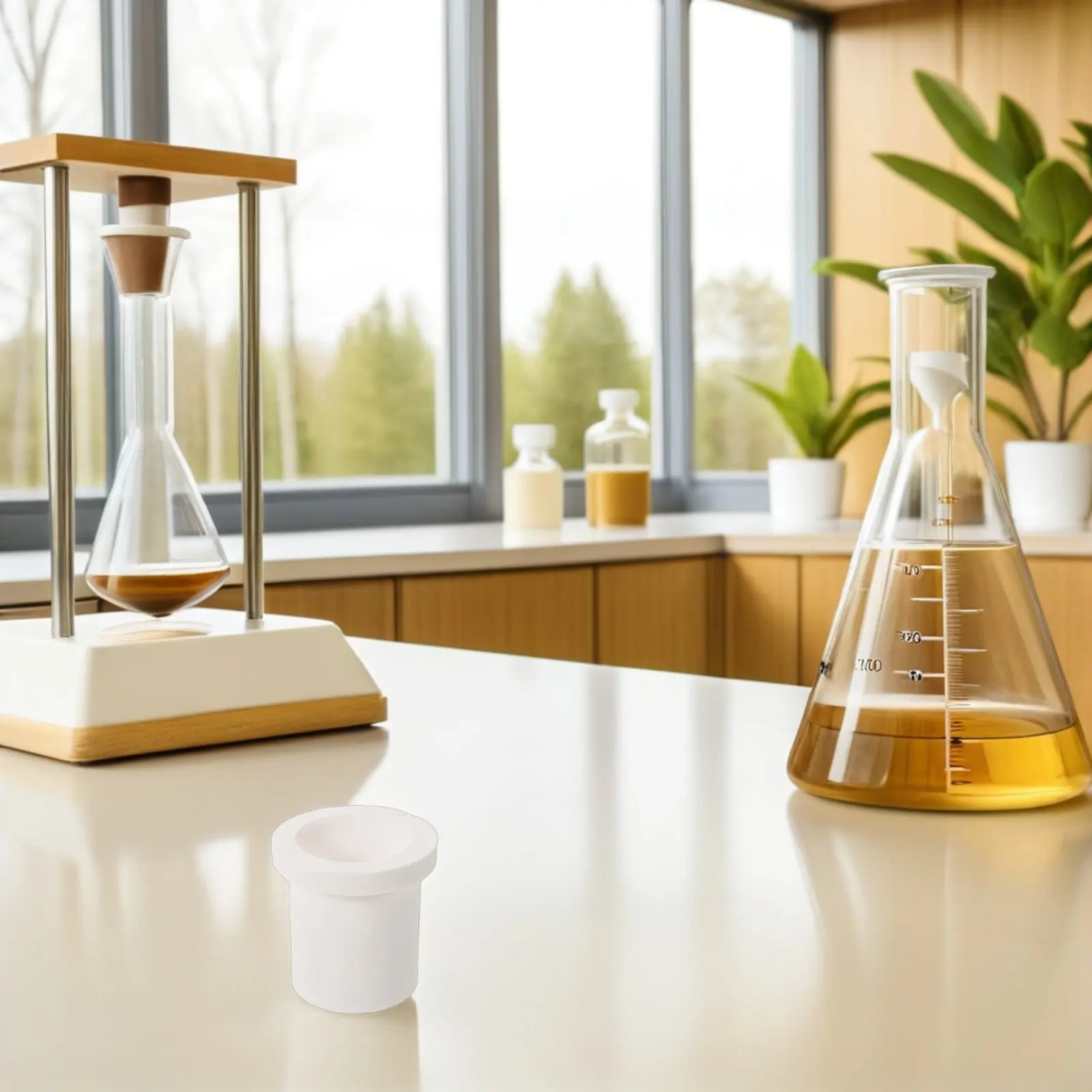 

Jewelry Quartz Crucible 0.15kg High Temperature Resistant Melting Cup Metal Casting Furnace Gold Smelting Crucible