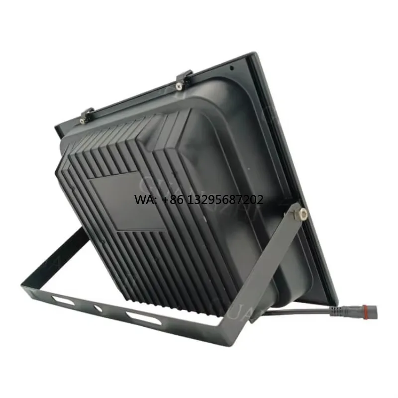 Refletor Solar Profissional de 600W para Montagem em Parede, Recarregável, em Alumínio Fundido, com Copo Refletor de PC para Pátio